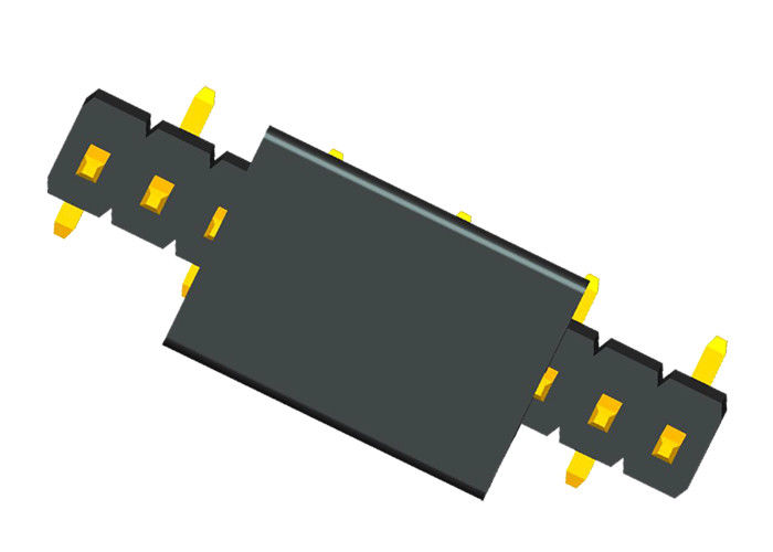 SMT Pin Header 10 Pin Single Row CAP