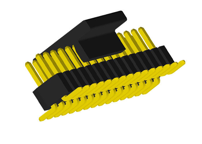 1.0mm mm اتصال دهنده Pin Header CAP Vertical Mount 2x15 Pin Row 30 Pin