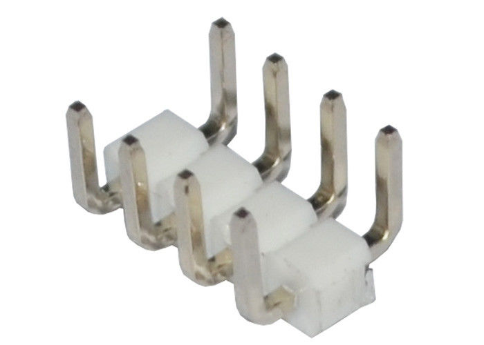 U نوع 4 Pin Header Connector Pitch 2.54mm Single Row 90 درجه