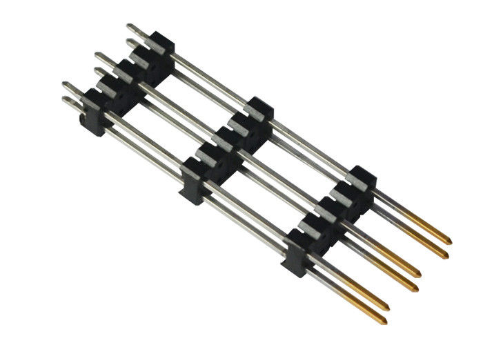 هدر ده Pin Row Pin Row 2.54 Mm Pitch Header نوع سه پلاستیک