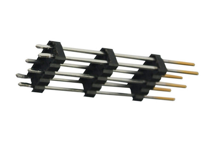 هدر ده Pin Row Pin Row 2.54 Mm Pitch Header نوع سه پلاستیک
