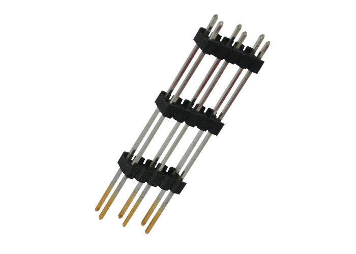 هدر ده Pin Row Pin Row 2.54 Mm Pitch Header نوع سه پلاستیک