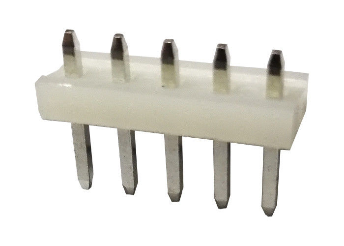 کانکتور اتصال پین 180 درجه تک ردیف 5 اتصالی پین 3.96 Mm X 3.2 Mm