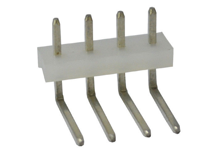 صفحه 4 پین برای قرار دادن زاویه سمت راست پین از طریق سوراخ 5.08mm Pitch