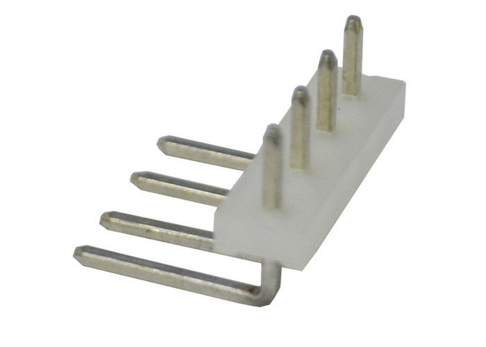 صفحه 4 پین برای قرار دادن زاویه سمت راست پین از طریق سوراخ 5.08mm Pitch