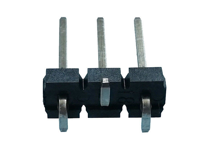 3 پین Single Row Pin Header Connector SMT Type Black 5.08x2.5mm Pitch