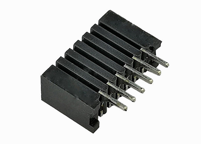 اتصالات PCB Board FFC FPC نر DIP 6 Pin Header Connector Plain Plating