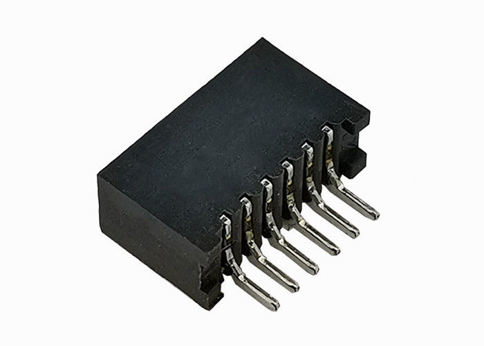 اتصالات PCB Board FFC FPC نر DIP 6 Pin Header Connector Plain Plating