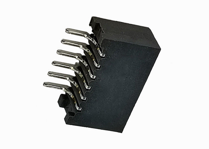 اتصالات PCB Board FFC FPC نر DIP 6 Pin Header Connector Plain Plating