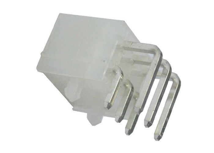 زاویه سمت راست سفید 6 زاویه سربرگ Wafer Pcb سیم به صفحه اتصالات 30m اهم