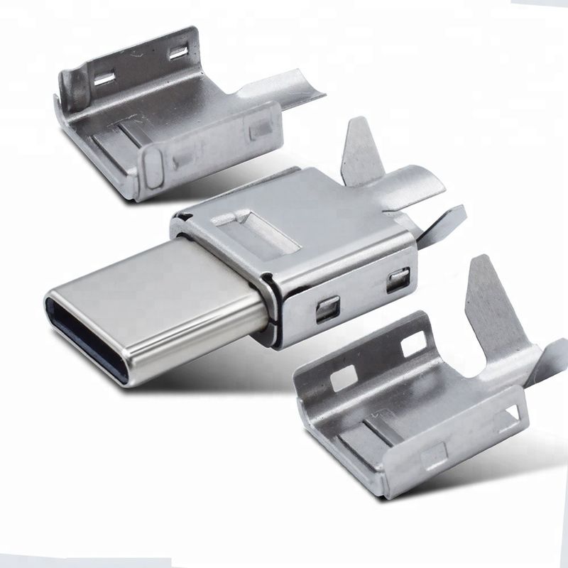 مس اتصال 24 پین USB C اتصال مس با عملکرد 100٪ تست کامل