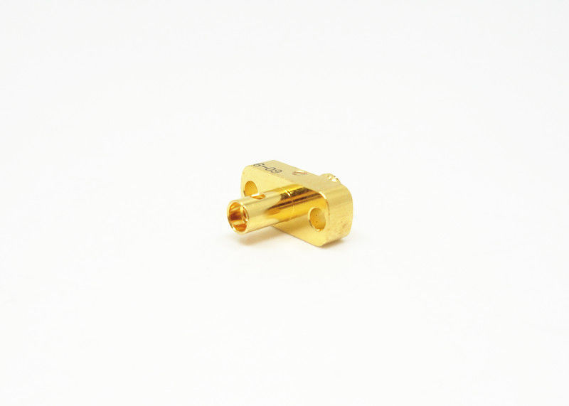 اتصال دهنده زن SMP RF 2 سوراخ فلنج Mount 50Ω Impedance برای کابل MF108A
