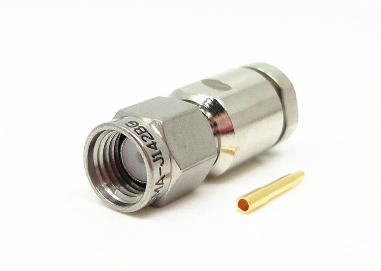 ولتاژ دارای ضریب اتصال SMA Plated SMA Plated، RF Coaxial RF Connector 335VRMS