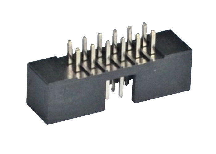 سوکت پین مستقیم IDC PCB Box Header Connector 180 درجه 2.0mm Pitch 2x12