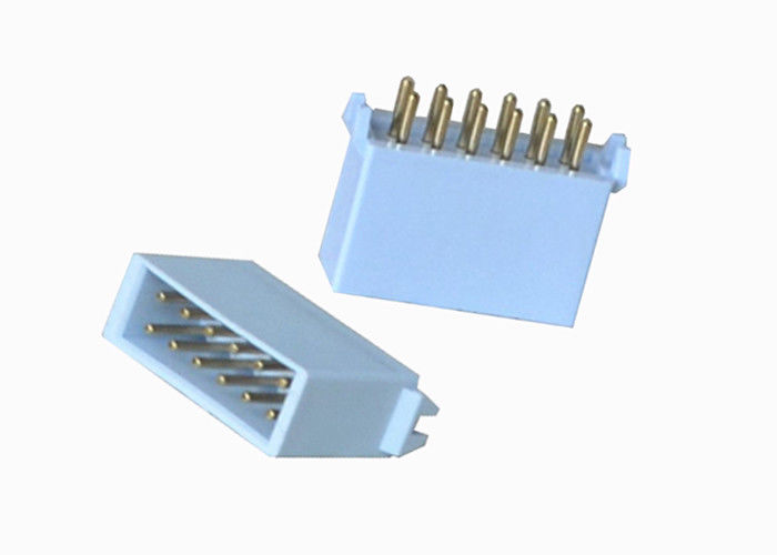 بلوک مستقیم DIP 12 Pin Header Connector جعبه مستقیم 180 درجه نوع 2.54mm Pitch