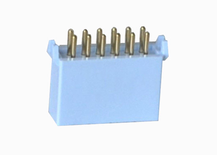 بلوک مستقیم DIP 12 Pin Header Connector جعبه مستقیم 180 درجه نوع 2.54mm Pitch