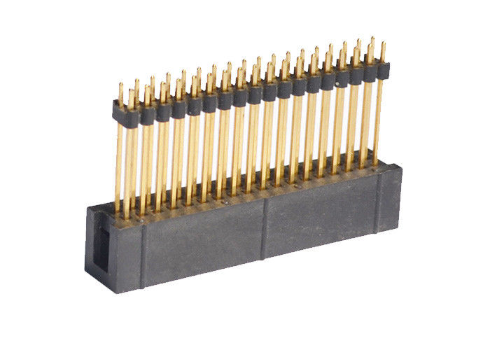 برنج تماس 18 Pin Header 2.54mm Header Header اتصال مستقیم برای صفحه PCB
