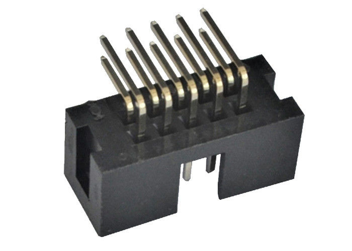 کانکتور سربرگ 2.54mm Box Header 90 درجه Header Pin 3.0AMP ﹣40 ℃ تا + 105