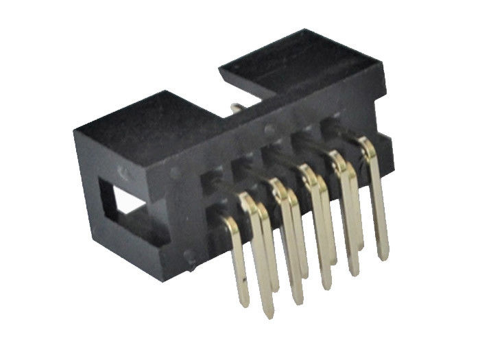 کانکتور سربرگ 2.54mm Box Header 90 درجه Header Pin 3.0AMP ﹣40 ℃ تا + 105