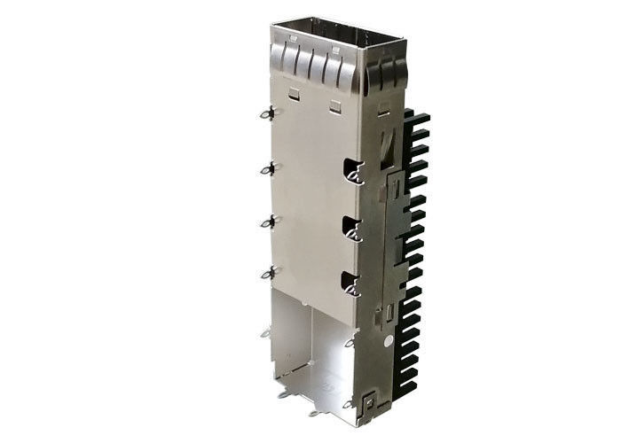 EMI Tabs Single Port SFP28 قفس 18.75 میلی متر برای اتصال QSFP28