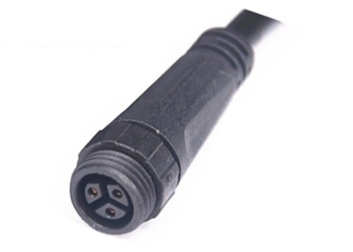 اتصال دهنده کابل ضد آب LED Light XLR M16 3 Pin 300V PVC / Nylon Material