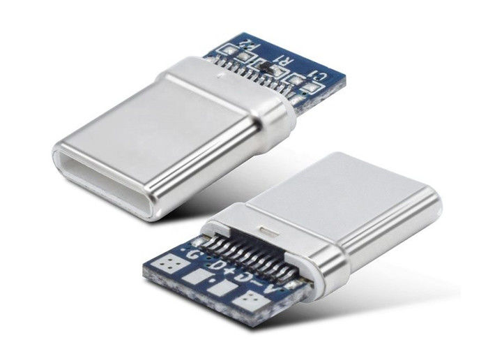 شل استیل ضد زنگ اتصال دهنده C میکرو USB نوع C با عملکرد / شارژ داده