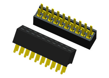 20 Pin Header Connector Single Row مستقیم برای صفحه PCB